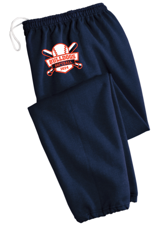 MS Softball Sweatpants - 18200 Gildan